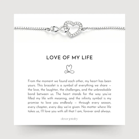 To My Wife - Love Of My Life Bracelet
