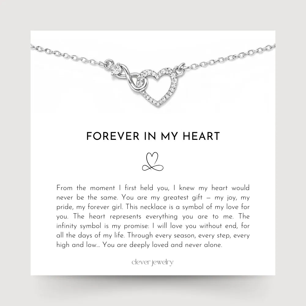 To My Daughter - Endless Love Necklace