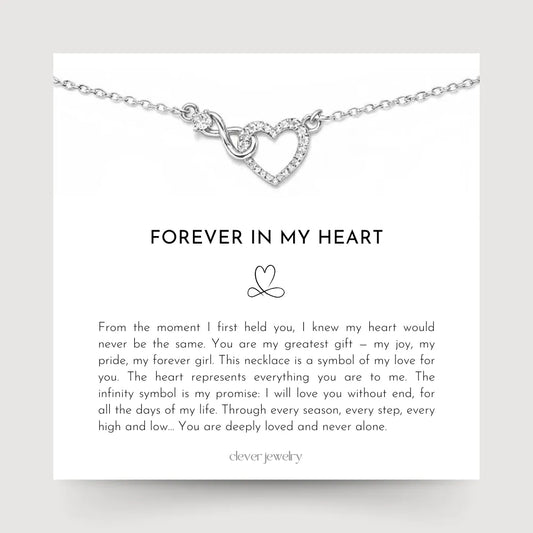 To My Daughter - Endless Love Necklace