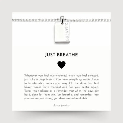 Just Breathe Necklace