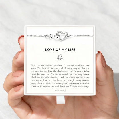To My Wife - Love Of My Life Bracelet