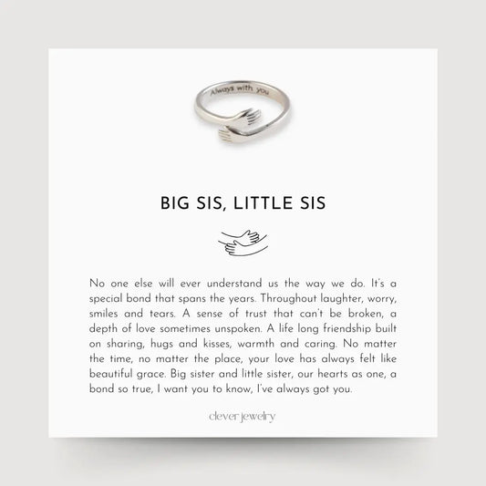 To My Sister - Hug Ring