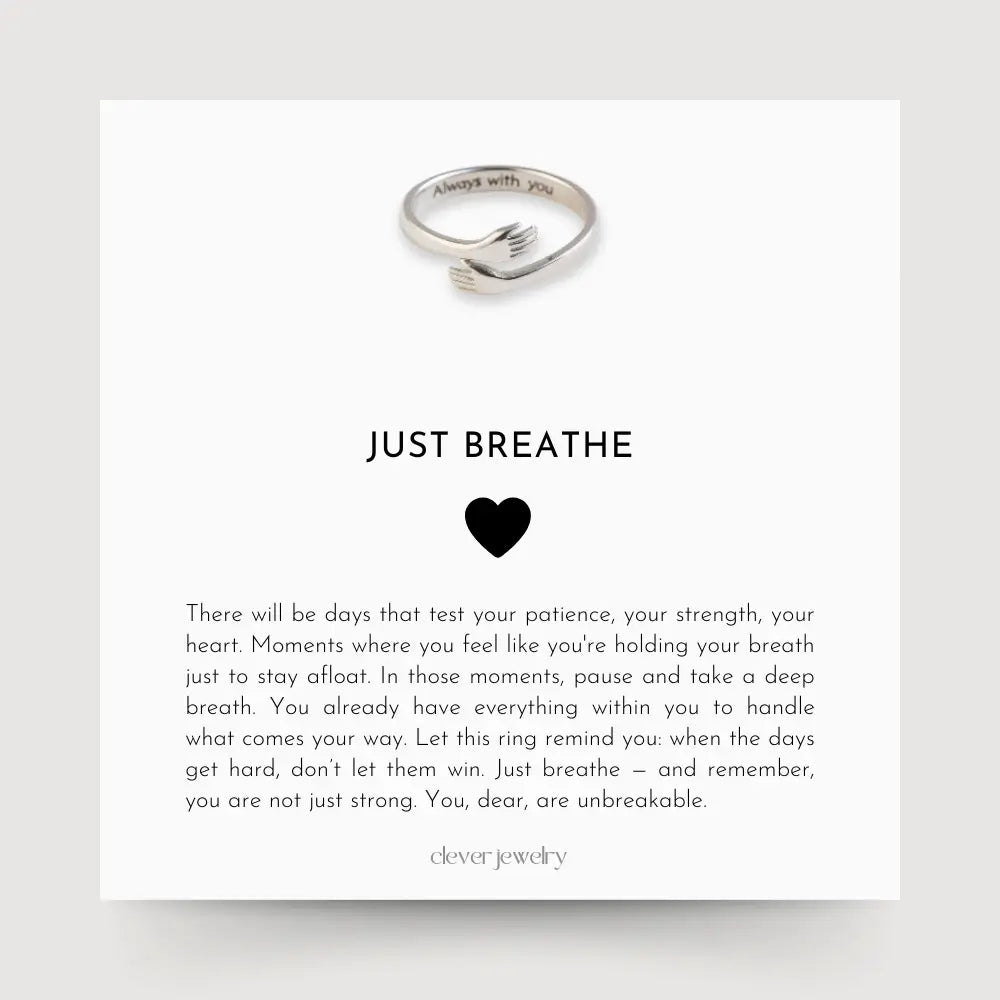 Just Breathe Hug Ring