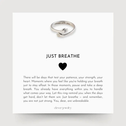 Just Breathe Hug Ring