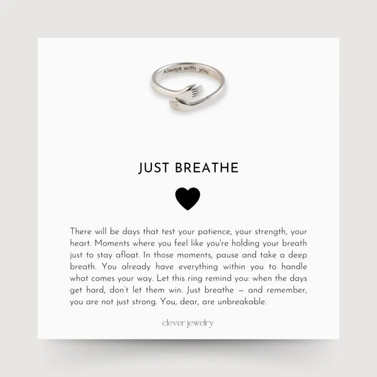 Just Breathe Hug Ring