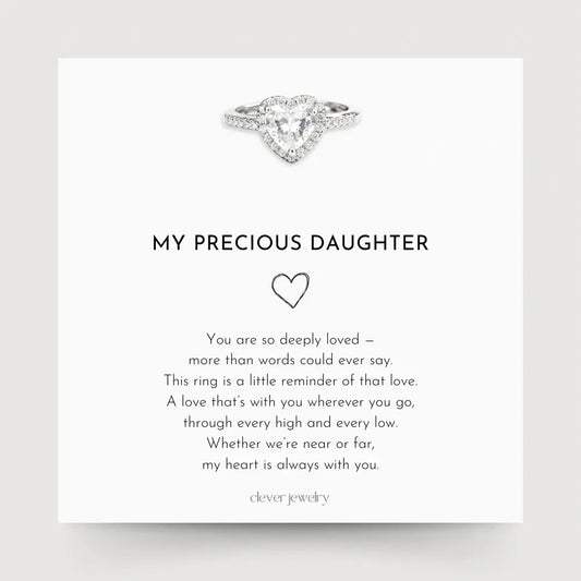 To My Daughter - Forever In My Heart Ring