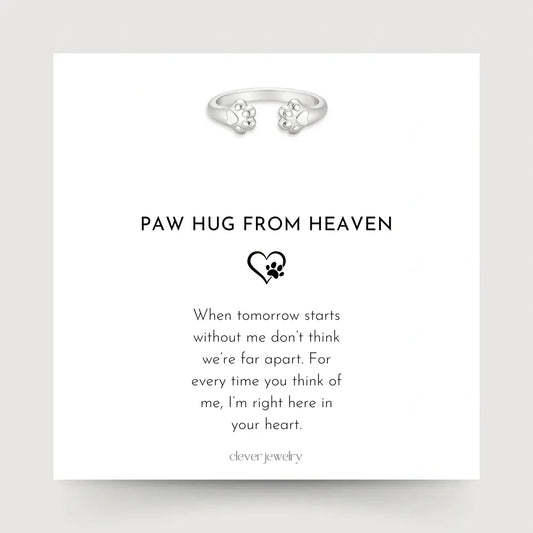 Paw Hug From Heaven Ring