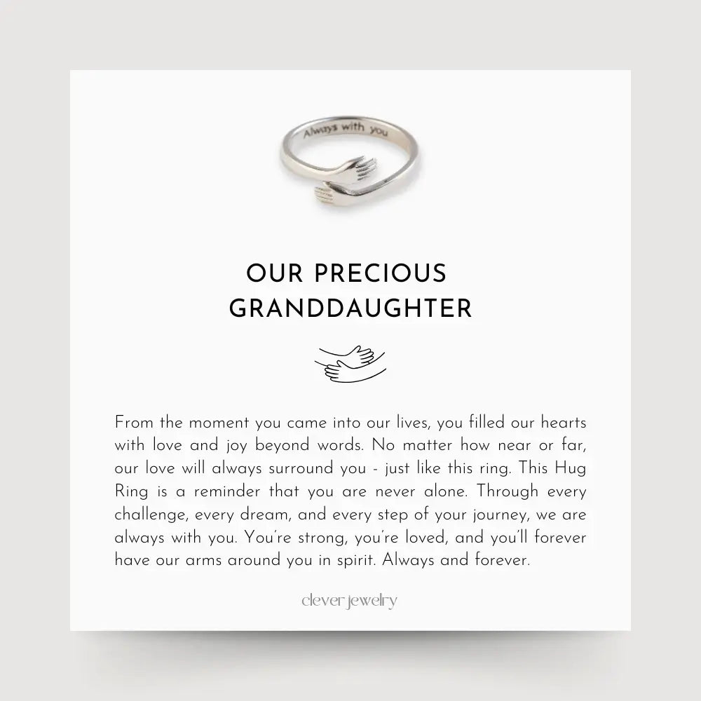 Our Precious Granddaughter - Hug Ring