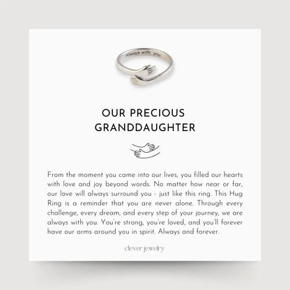 Our Precious Granddaughter - Hug Ring