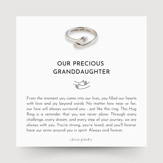 Our Precious Granddaughter - Hug Ring