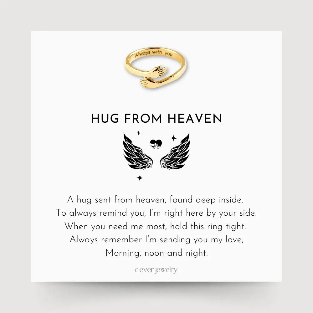 Wrapped in Love - Gold Hug Ring