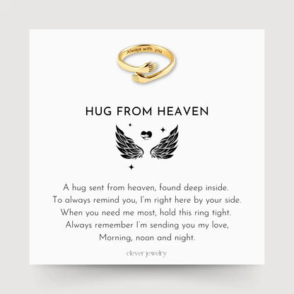 Wrapped in Love - Gold Hug Ring