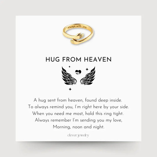 Wrapped in Love - Gold Hug Ring