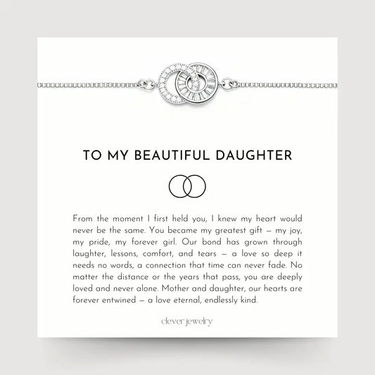 To My Daughter - Always Together Bracelet