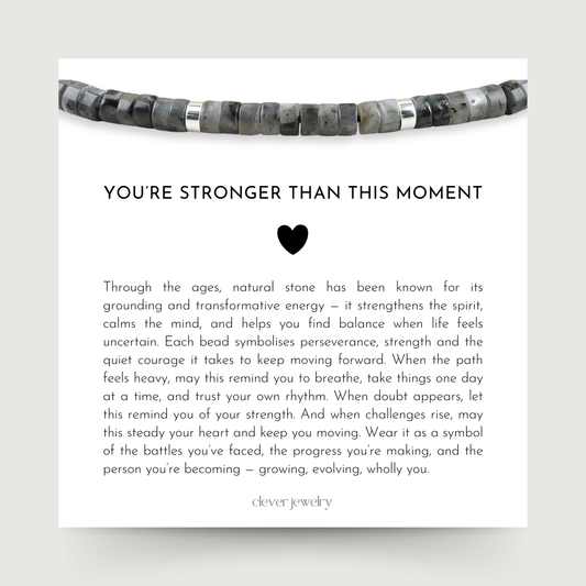 You're Stronger Than This Moment Bracelet