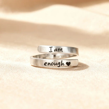 I Am Enough Ring