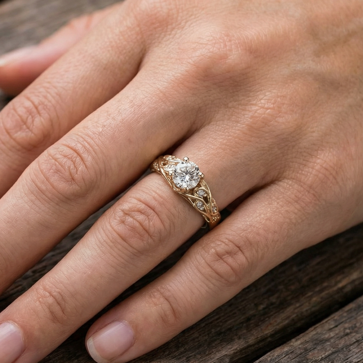 Elegant Zirconia Ring