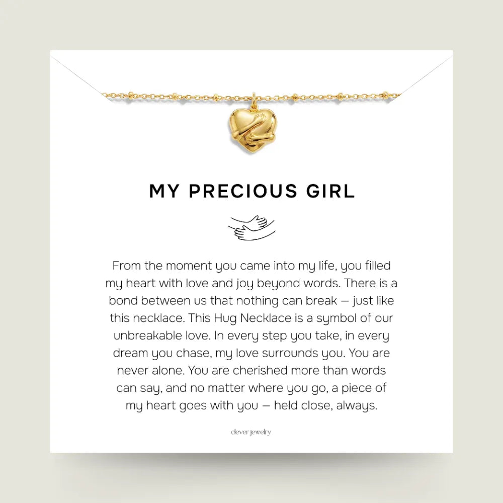 My Precious Girl - Hug Necklace