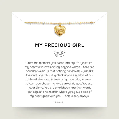 My Precious Girl - Hug Necklace