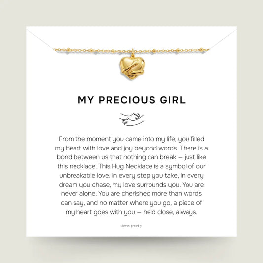 My Precious Girl - Hug Necklace