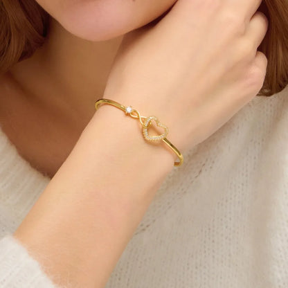 Mother & Daughter - Infinity Heart Bracelet