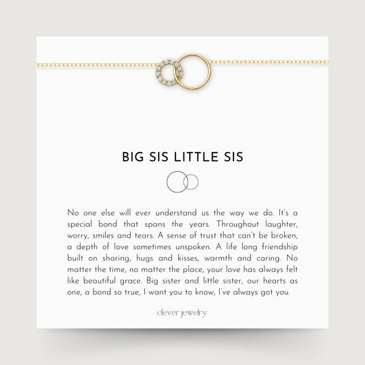 To My Sister - Always Us Gold Necklace