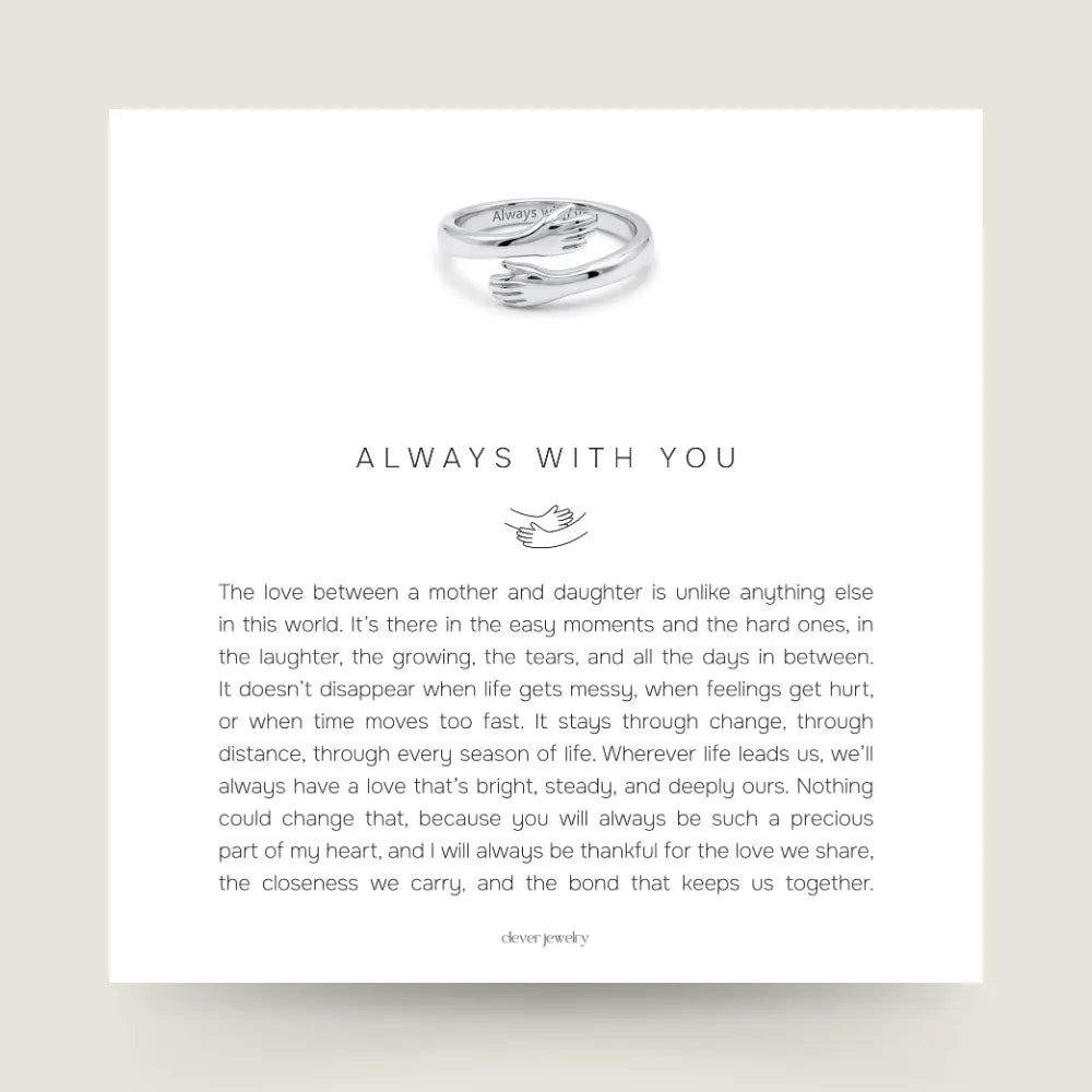 Always With You - Hug Ring