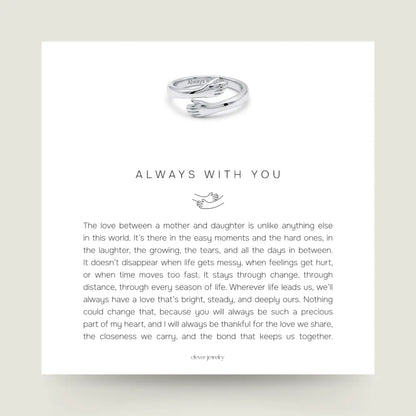 Always With You - Hug Ring