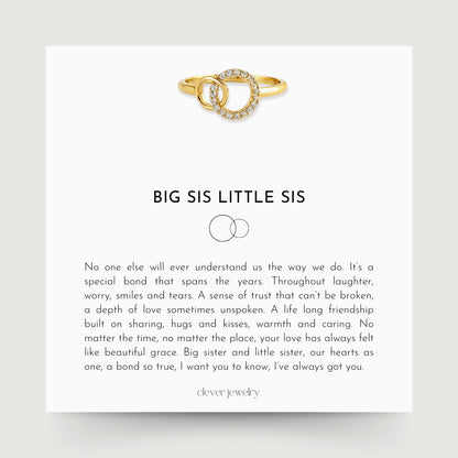 To My Sister - Always Us Gold Ring