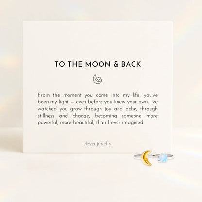To the Moon & Back Ring