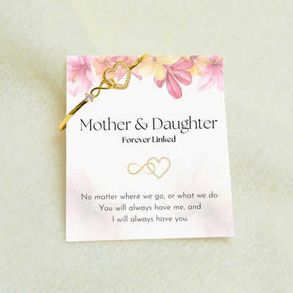 Mother & Daughter - Infinity Heart Bracelet