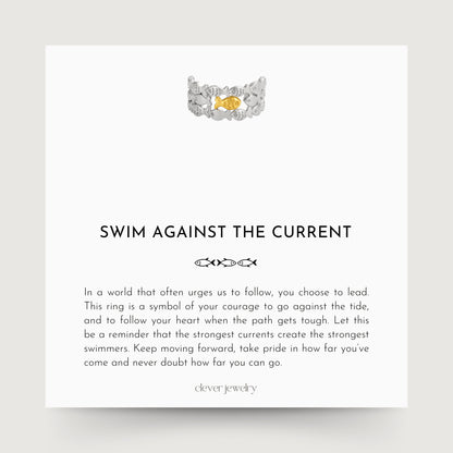 Swim Against The Current Ring