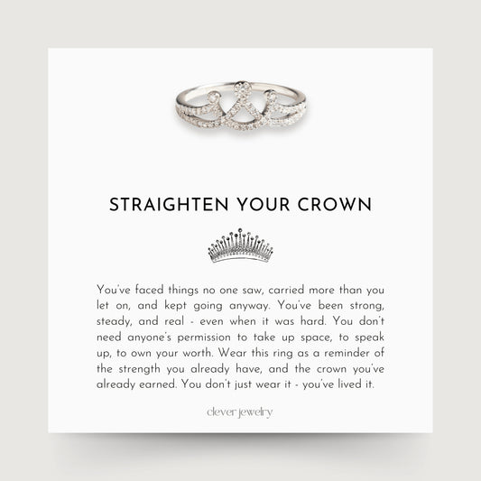 Straighten Your Crown Ring